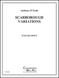 Scarborough Variations 2 Euphonium 2 Tuba Quartet P.O.D. cover